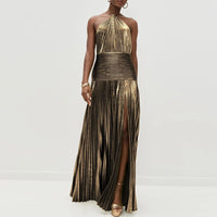 Lumière Metallic Dress