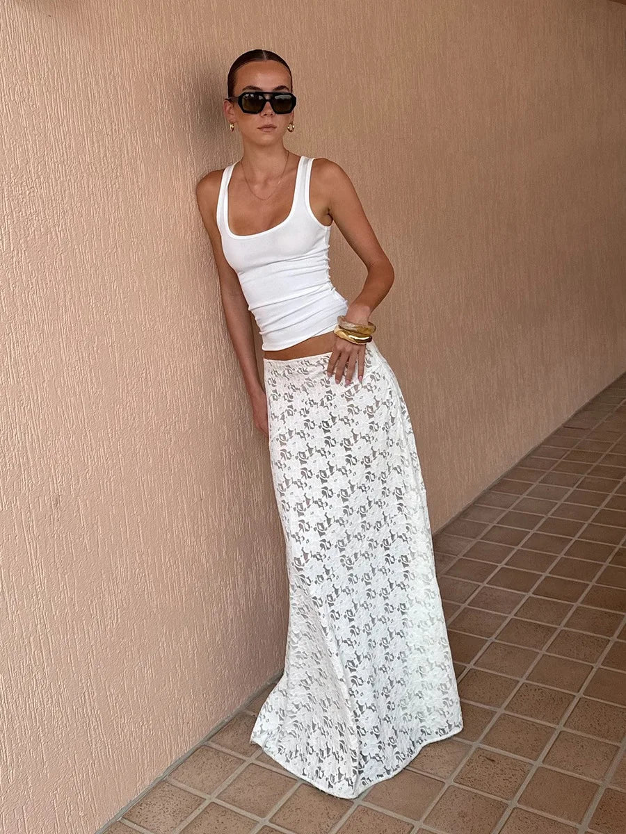 Pure Intentions Lace Maxi
