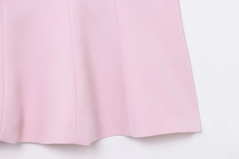 White Pink Bustier Camisole Tube Tops