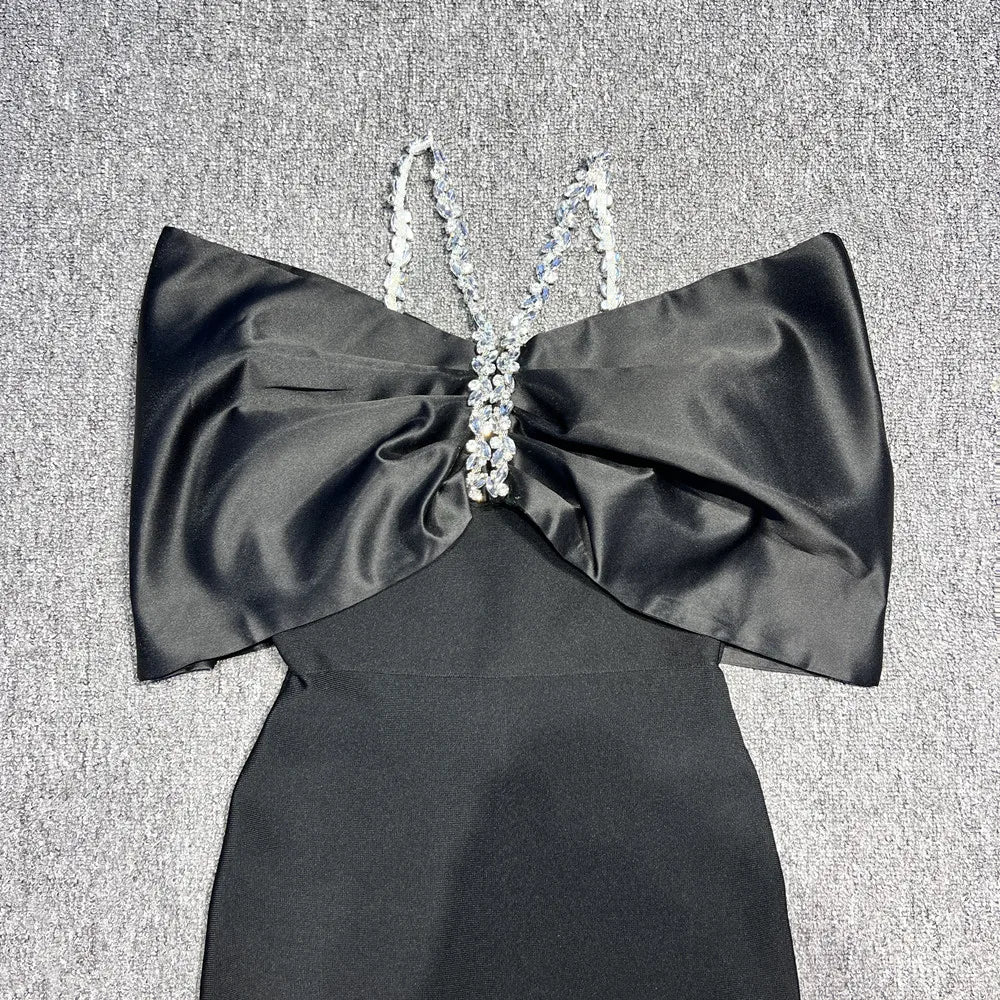 White Élysée Evening Gown