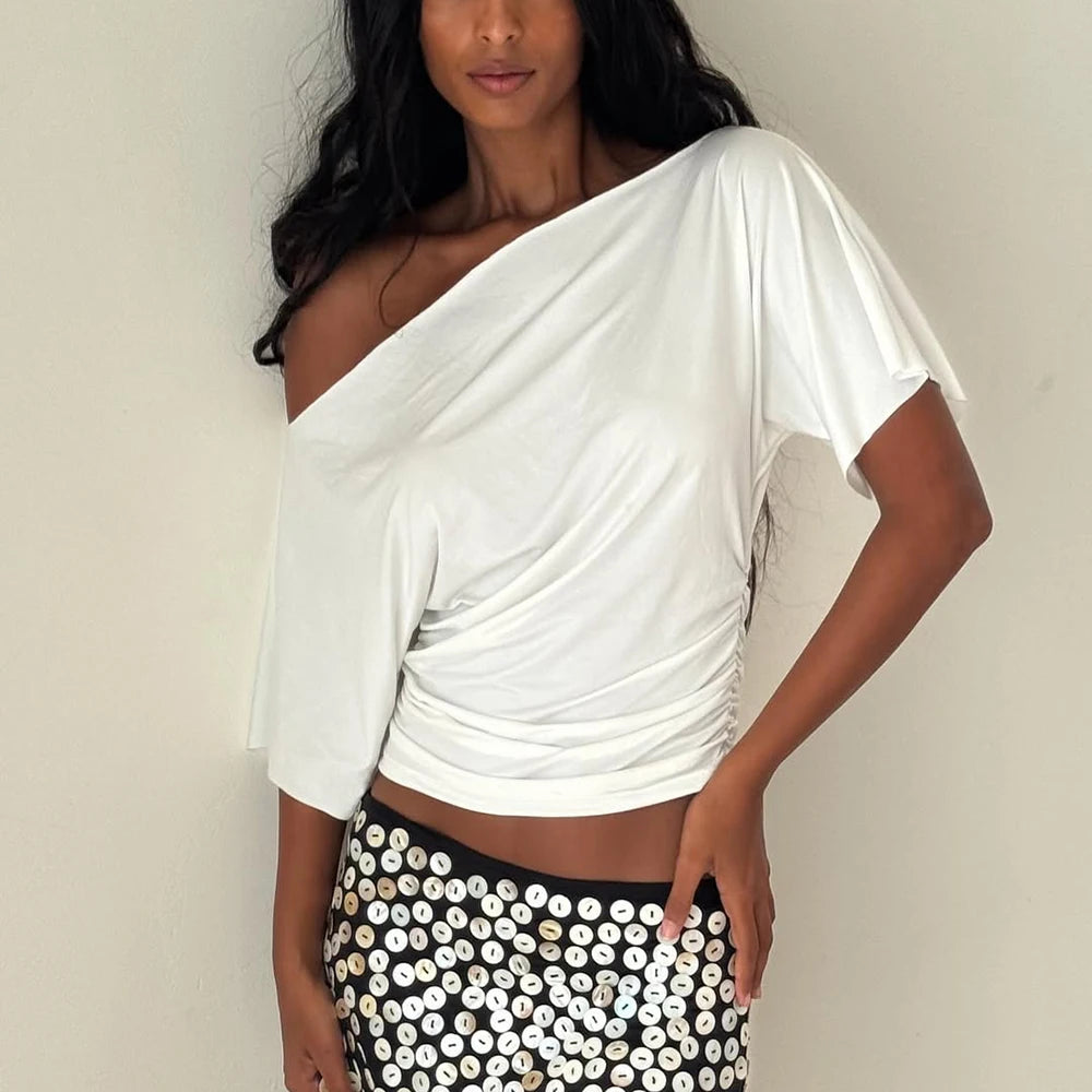 Studio 54 One-Shoulder Top