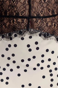 Polka Dot Passion Lace Maxi