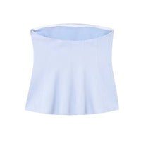 White Pink Bustier Camisole Tube Tops