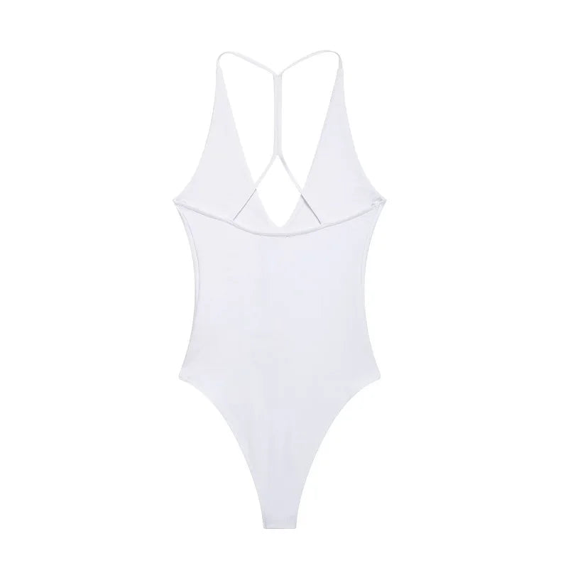 Sexy Backless Sleeveless Bodysuit