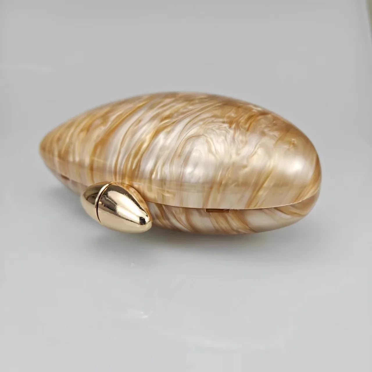 Acrylic Egg Shape Cutch Bag