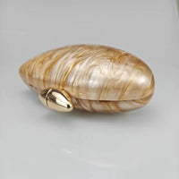 Acrylic Egg Shape Cutch Bag