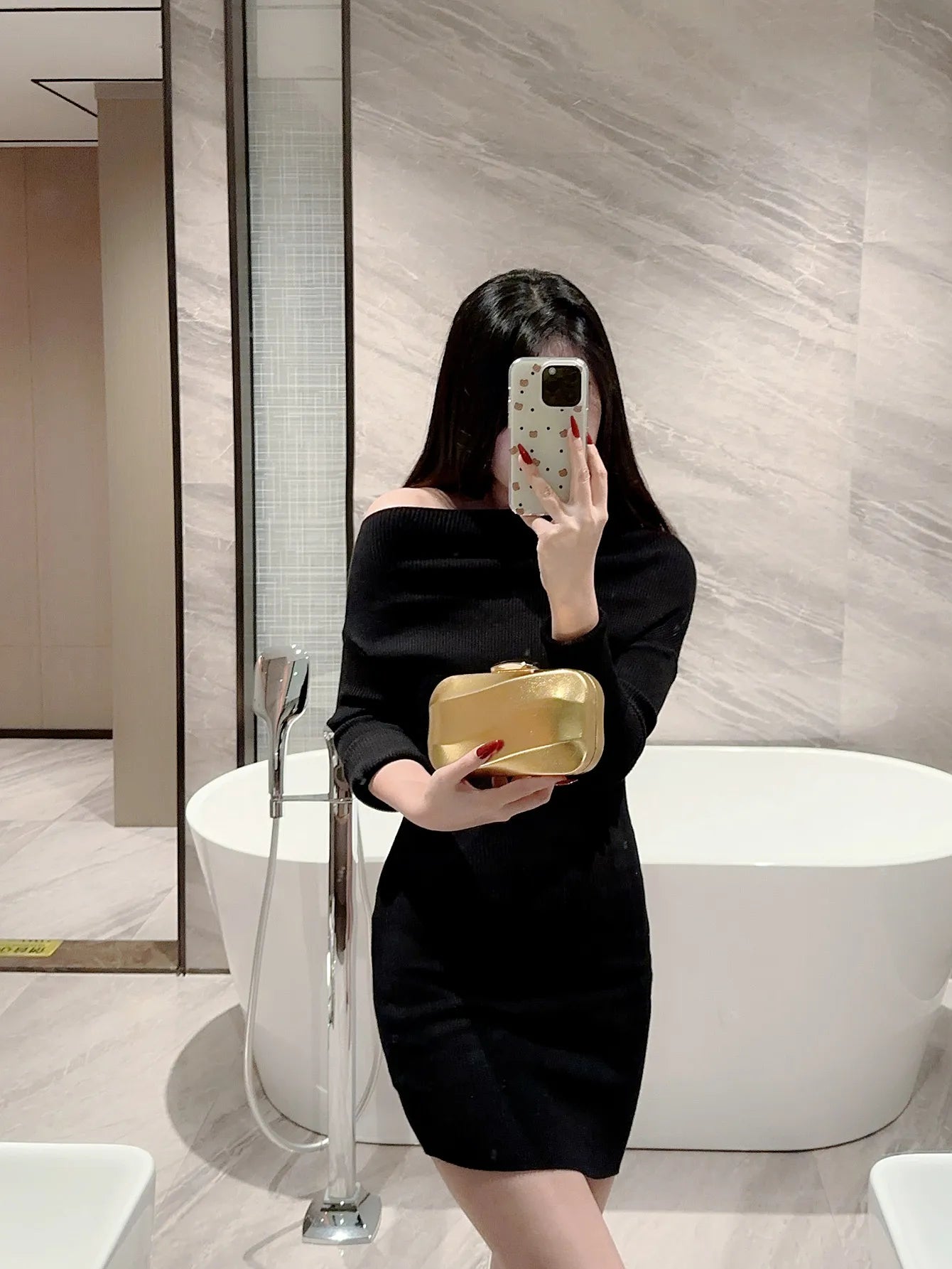 Gold Fever Mini Clutch