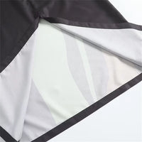 Strapless Backless Printed Long Dress