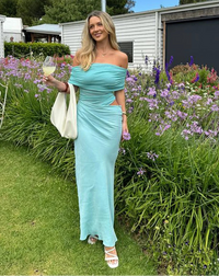 Ruched Irregular Mesh Patchwork Off Shoulder Dress