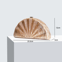 Marble Luxe Evening Clutch