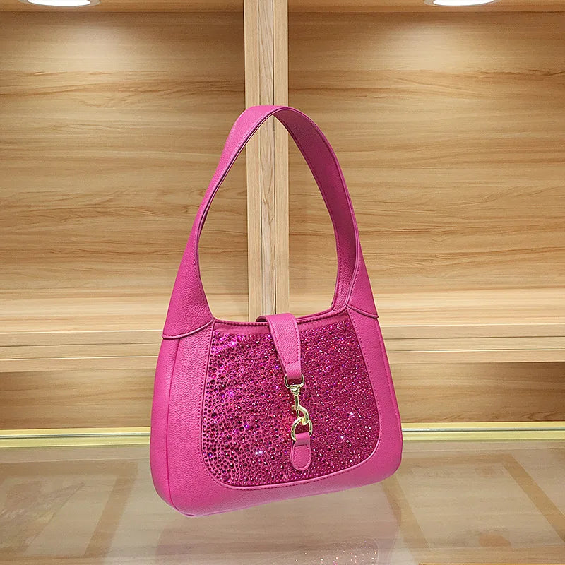 Shiny Crystal Shoulder Bag