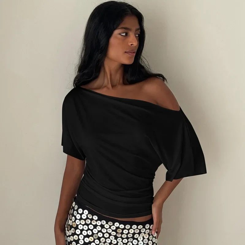 Studio 54 One-Shoulder Top