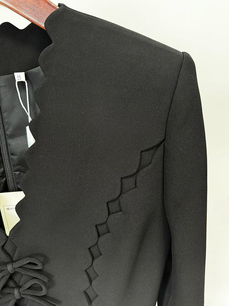 Bow Down A-Line Dress