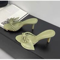 Bowknot Narrow band  High heels