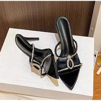Luxury Rhinestones Gem Stiletto High heels
