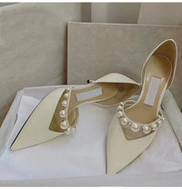 Pearl Whisper Stiletto Pumps