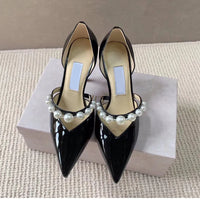 Pearl Whisper Stiletto Pumps