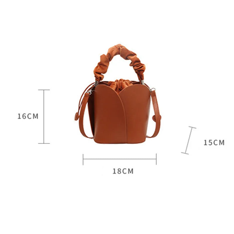 Cherry Bloom Bucket Bag