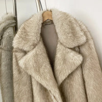 Cashmere Cloud Faux Fur Coat