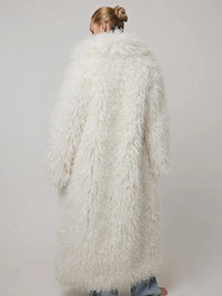Snowfall Drama Maxi Coat