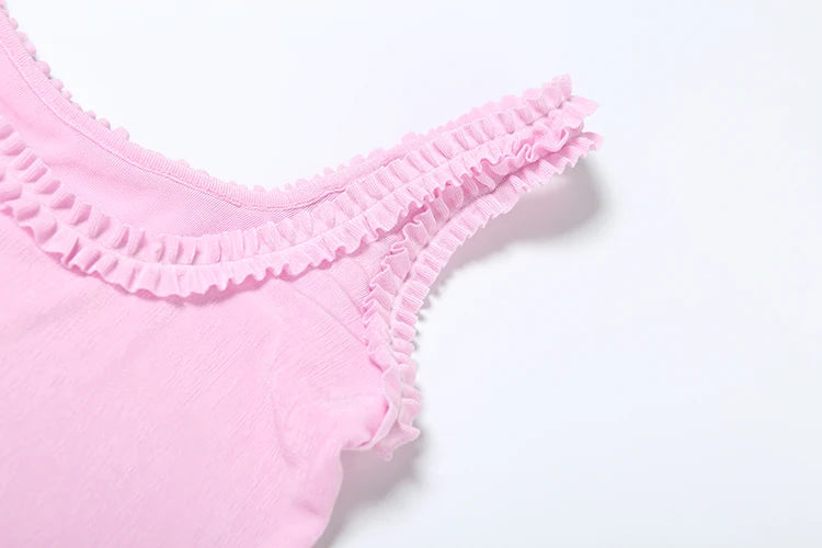 Flowers Hem Mini Dress