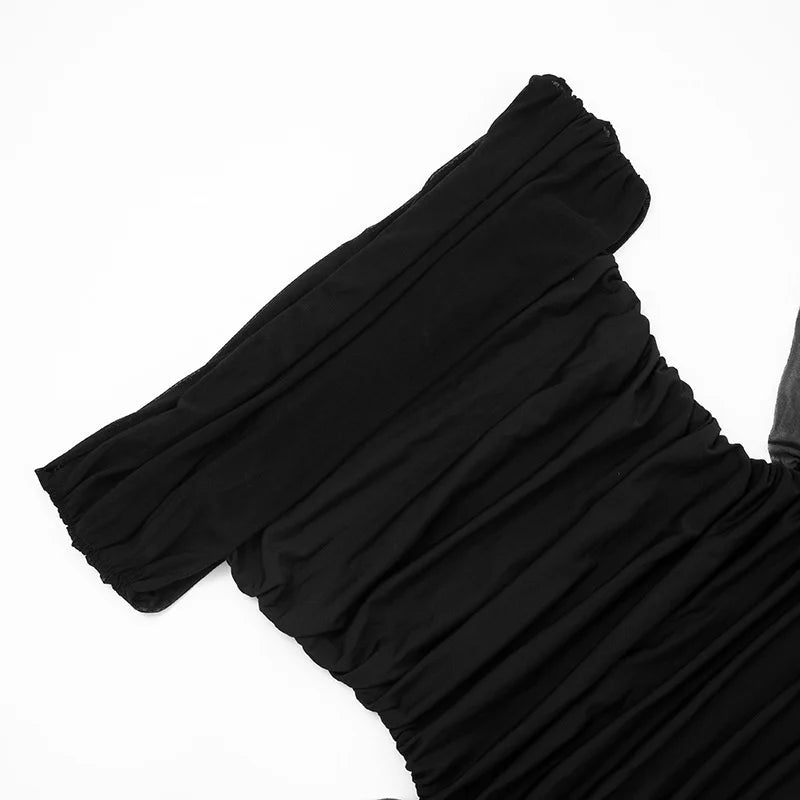 Off-shoulder Strapless Sexy Mini Dress