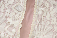 Lace Hollow Out Long Sleeve Sexy Mini Dress