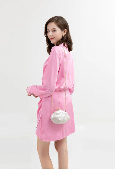 Cosmic Chic Shell Clutch