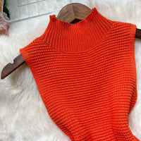 Tropical Flame Fringe Dress