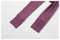 Crop Top Long Sleeve Leggings Set