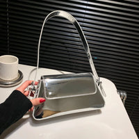 Liquid Metal Mini Shoulder Bag