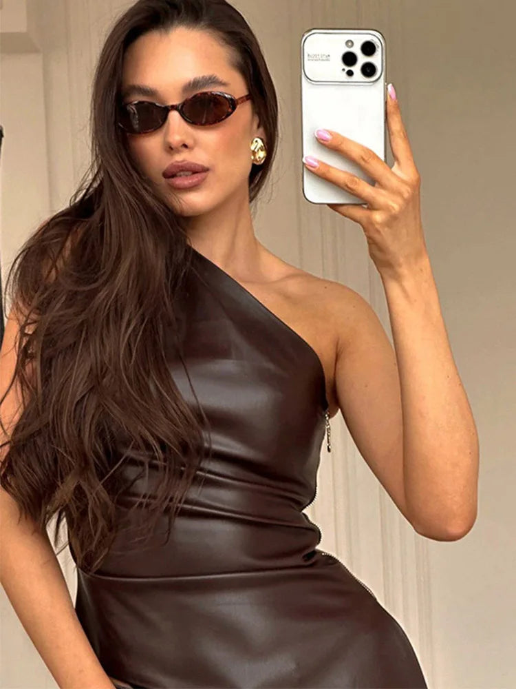 Sweet Heat Asymmetrical Top