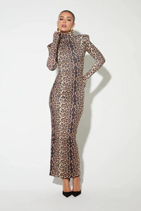 Savage Instinct Turtleneck Maxi