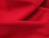 Red High Waist Pleated Mini Skirt