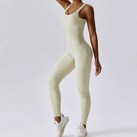 Seamless One-Piece Yoga Jumpsuit
