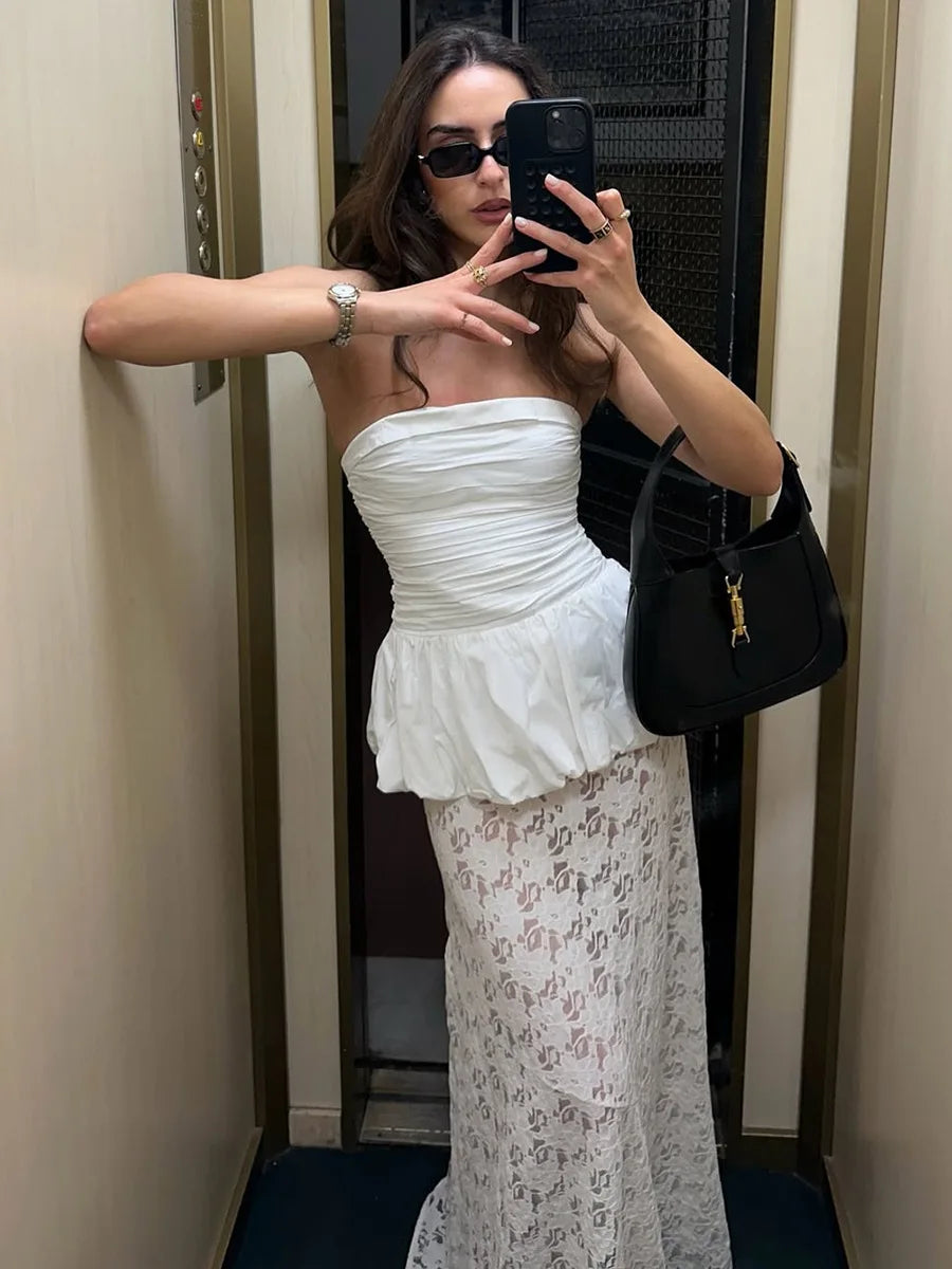 Pure Intentions Lace Maxi