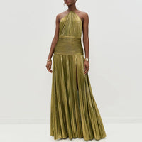 Lumière Metallic Dress