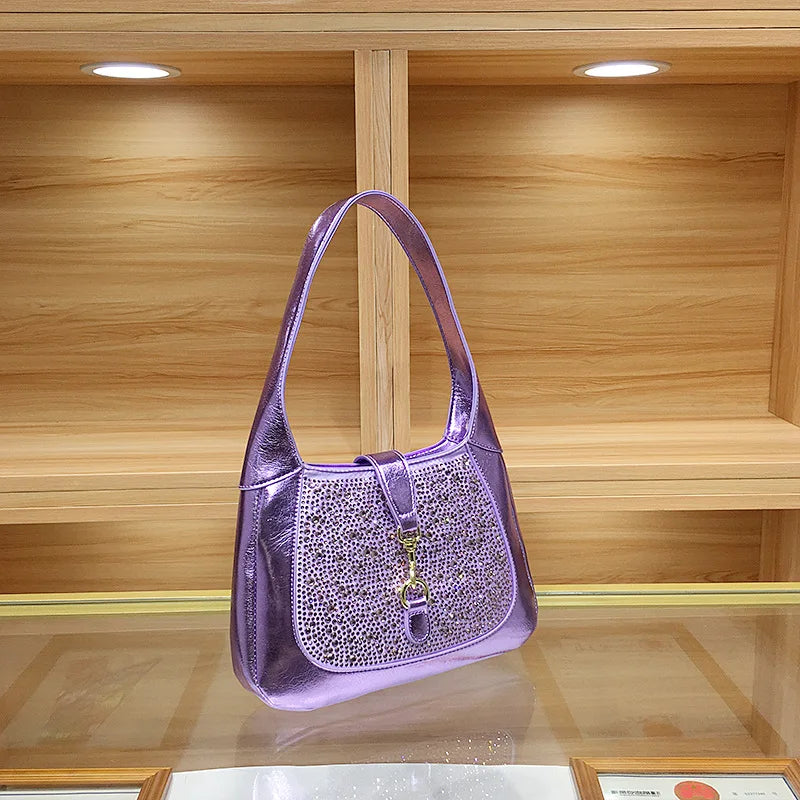 Shiny Crystal Shoulder Bag