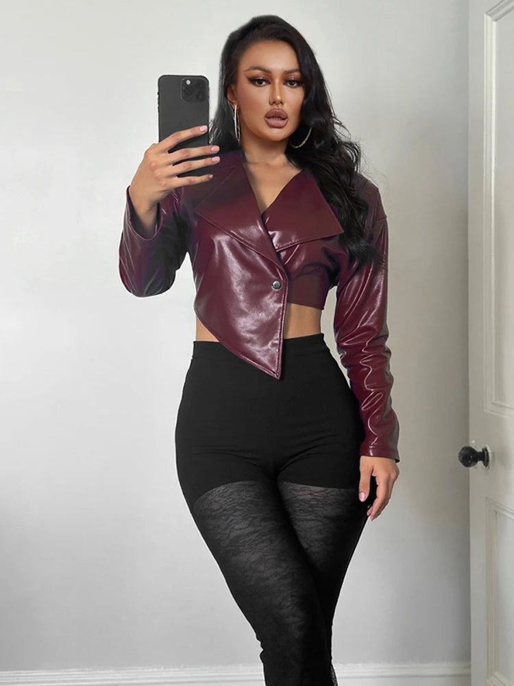 Wine Me Up Cropped Jacket
