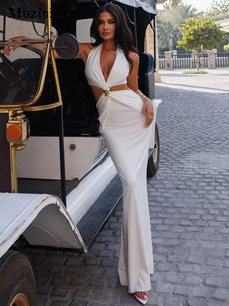 Golden Hour Cut-Out Maxi