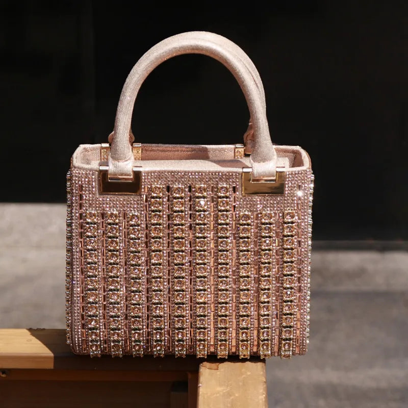 The Royale Crystal Mini Tote