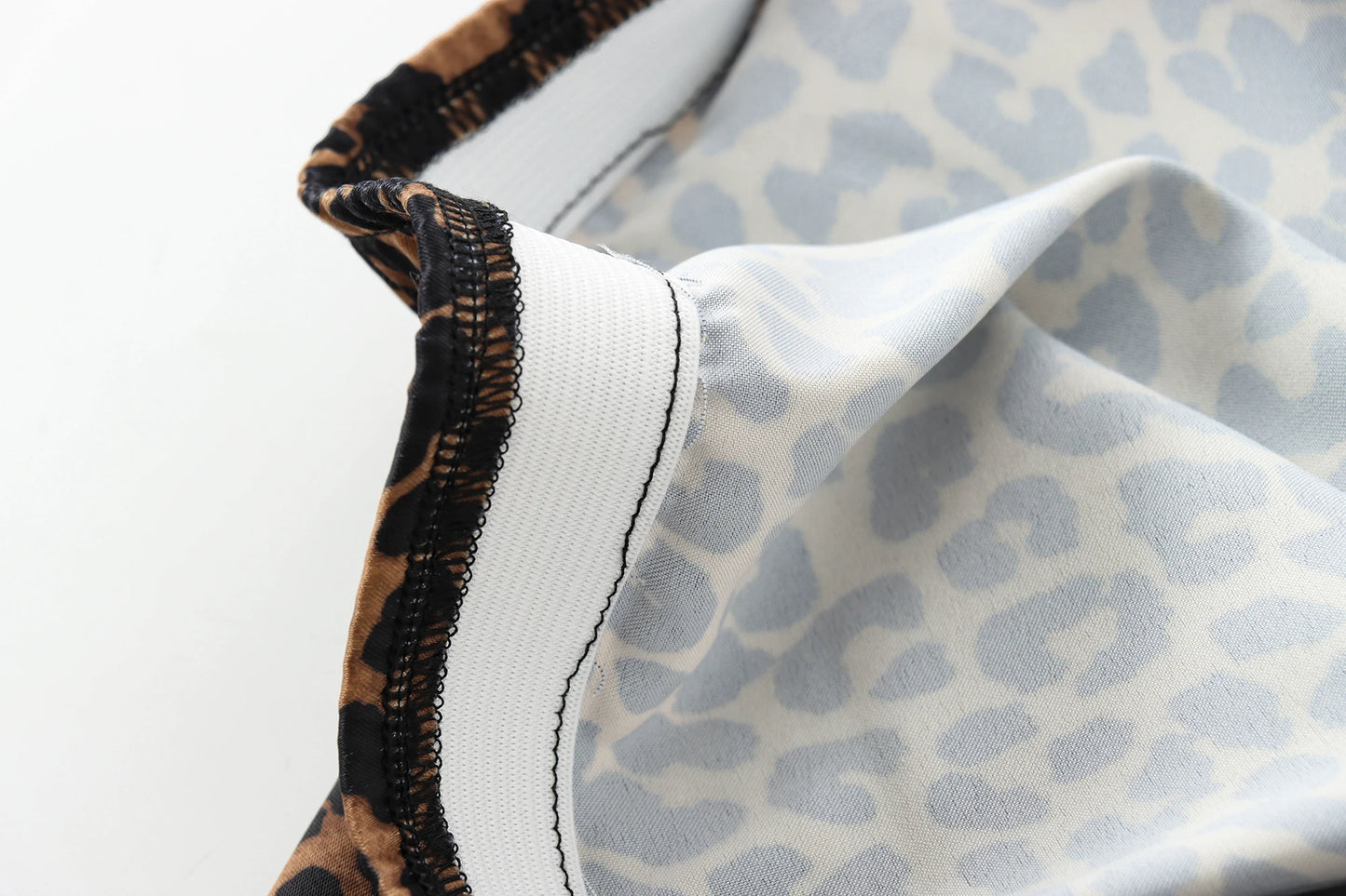 Leopard Print Long Skirt