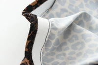 Leopard Print Long Skirt