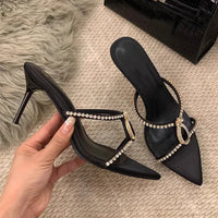 Luxury Rhinestones Gem Stiletto High heels