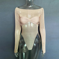 See Through Mesh Crop Top