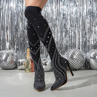Crystal Fantasy Stiletto Boots