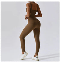 Seamless One-Piece Yoga Jumpsuit