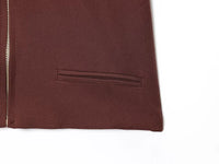 Short Sleeve Zipper Cropped Jacket