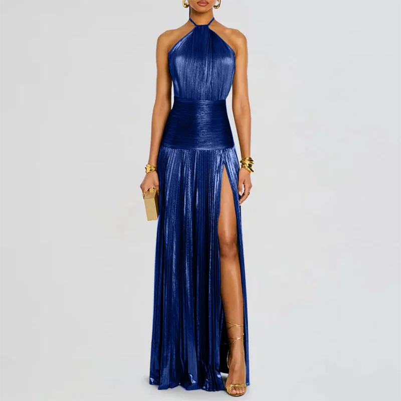 Lumière Metallic Dress