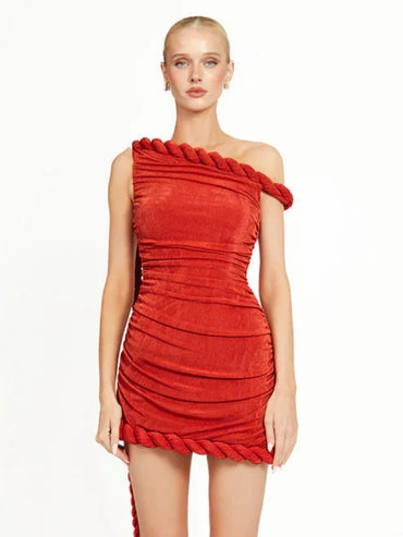 Twist Me Right Mini Dress